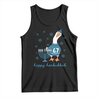 67 Six Seven Silly Goose Hanukkah Meme Tank Top Happy Honkukkah - Wonder Print Shop