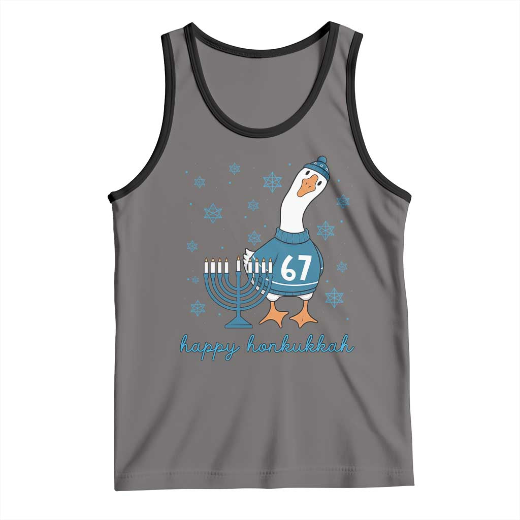 67 Six Seven Silly Goose Hanukkah Meme Tank Top Happy Honkukkah - Wonder Print Shop