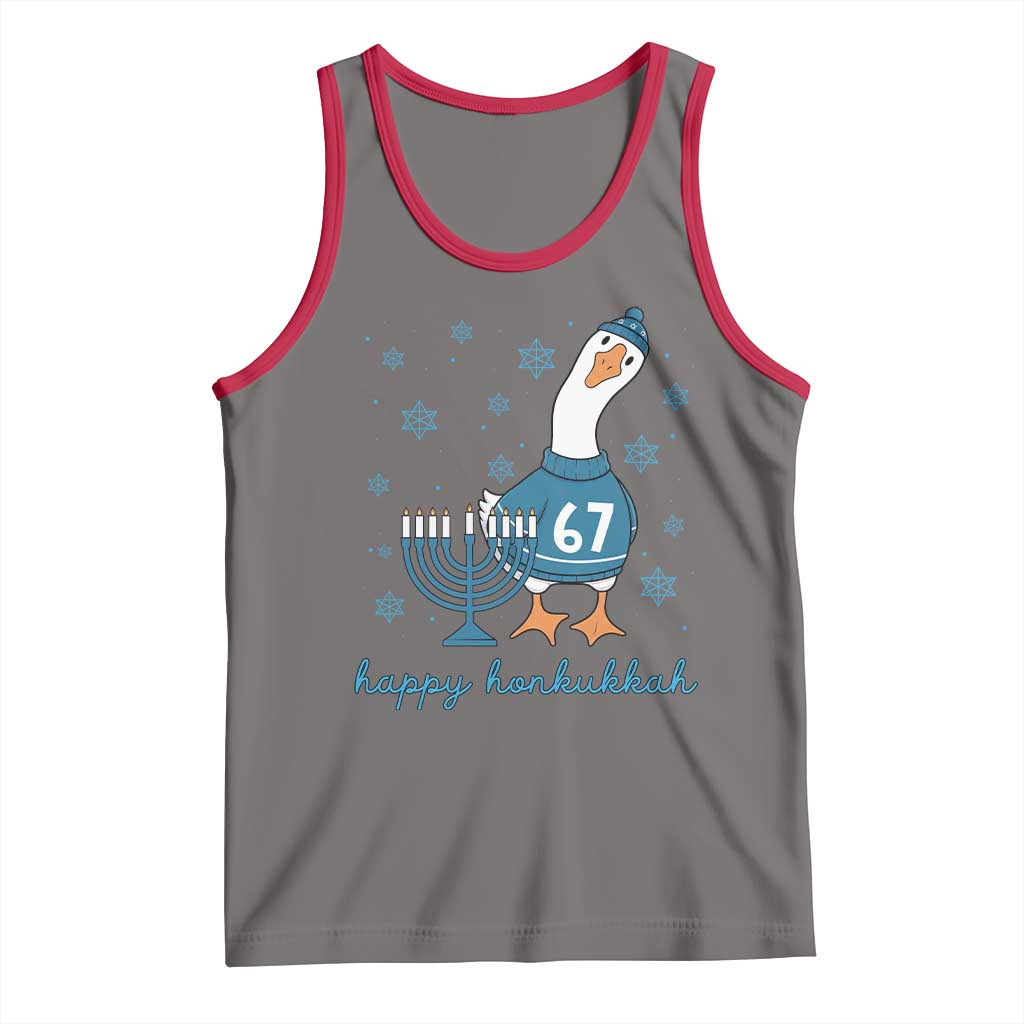 67 Six Seven Silly Goose Hanukkah Meme Tank Top Happy Honkukkah - Wonder Print Shop
