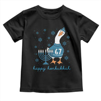 67 Six Seven Silly Goose Hanukkah Meme Toddler T Shirt Happy Honkukkah - Wonder Print Shop