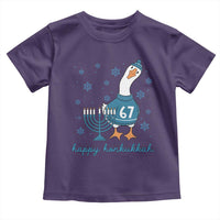 67 Six Seven Silly Goose Hanukkah Meme Toddler T Shirt Happy Honkukkah - Wonder Print Shop