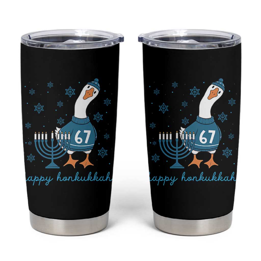 67 Six Seven Silly Goose Hanukkah Meme Tumbler Cup Happy Honkukkah - Wonder Print Shop