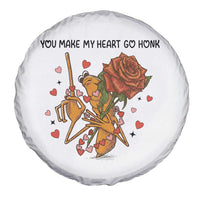 Marcus The Worm Valentine Meme Spare Tire Cover You Make My Heart Go Honk - Wonder Print Shop