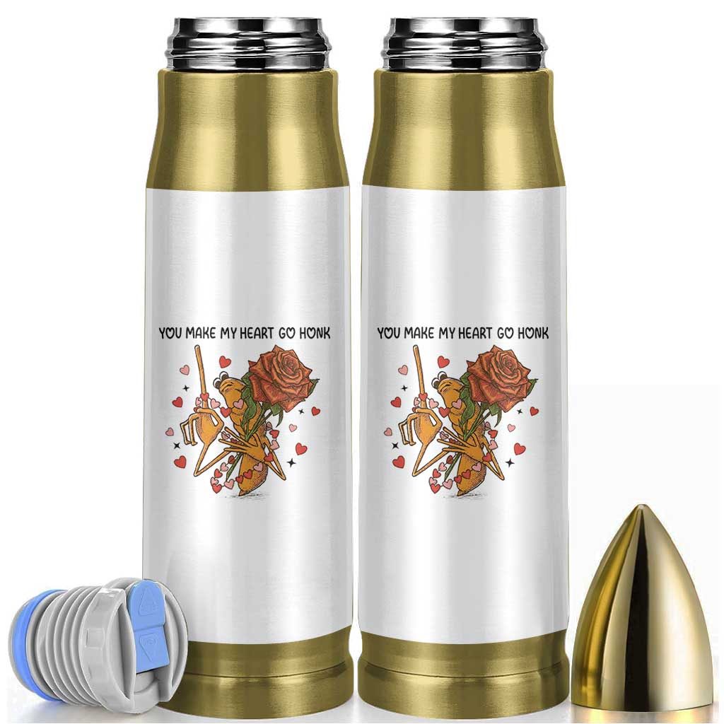 Marcus The Worm Valentine Meme Bullet Tumbler You Make My Heart Go Honk - Wonder Print Shop