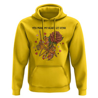 Marcus The Worm Valentine Meme Hoodie You Make My Heart Go Honk - Wonder Print Shop