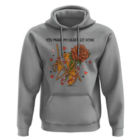 Marcus The Worm Valentine Meme Hoodie You Make My Heart Go Honk - Wonder Print Shop
