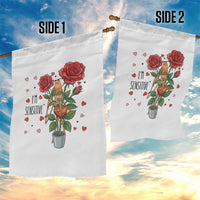Marcus The Worm Valentine Meme Garden Flag I Am Senstive - Wonder Print Shop
