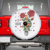 Marcus The Worm Valentine Meme Spare Tire Cover I Am Senstive - Wonder Print Shop