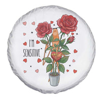 Marcus The Worm Valentine Meme Spare Tire Cover I Am Senstive - Wonder Print Shop