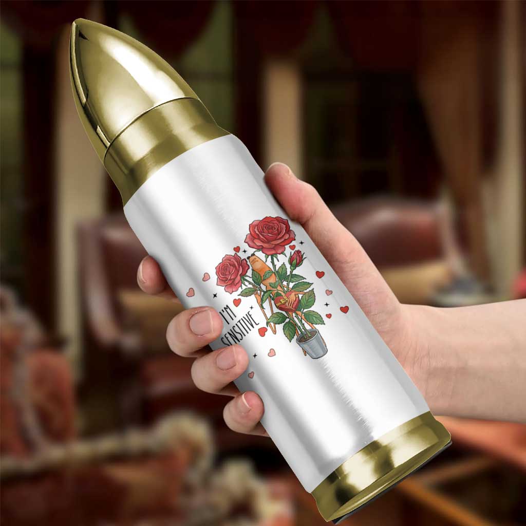 Marcus The Worm Valentine Meme Bullet Tumbler I Am Senstive - Wonder Print Shop