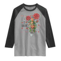 Marcus The Worm Valentine Meme Raglan Shirt I Am Senstive - Wonder Print Shop
