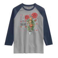 Marcus The Worm Valentine Meme Raglan Shirt I Am Senstive - Wonder Print Shop