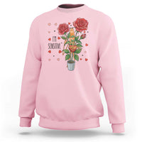 Marcus The Worm Valentine Meme Sweatshirt I Am Senstive - undefined