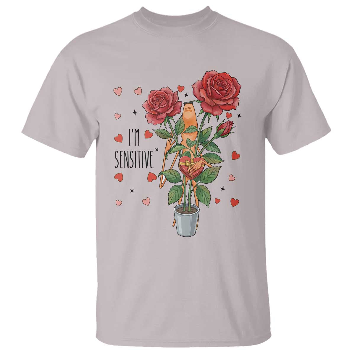 Marcus The Worm Valentine Meme T Shirt I Am Senstive - Wonder Print Shop