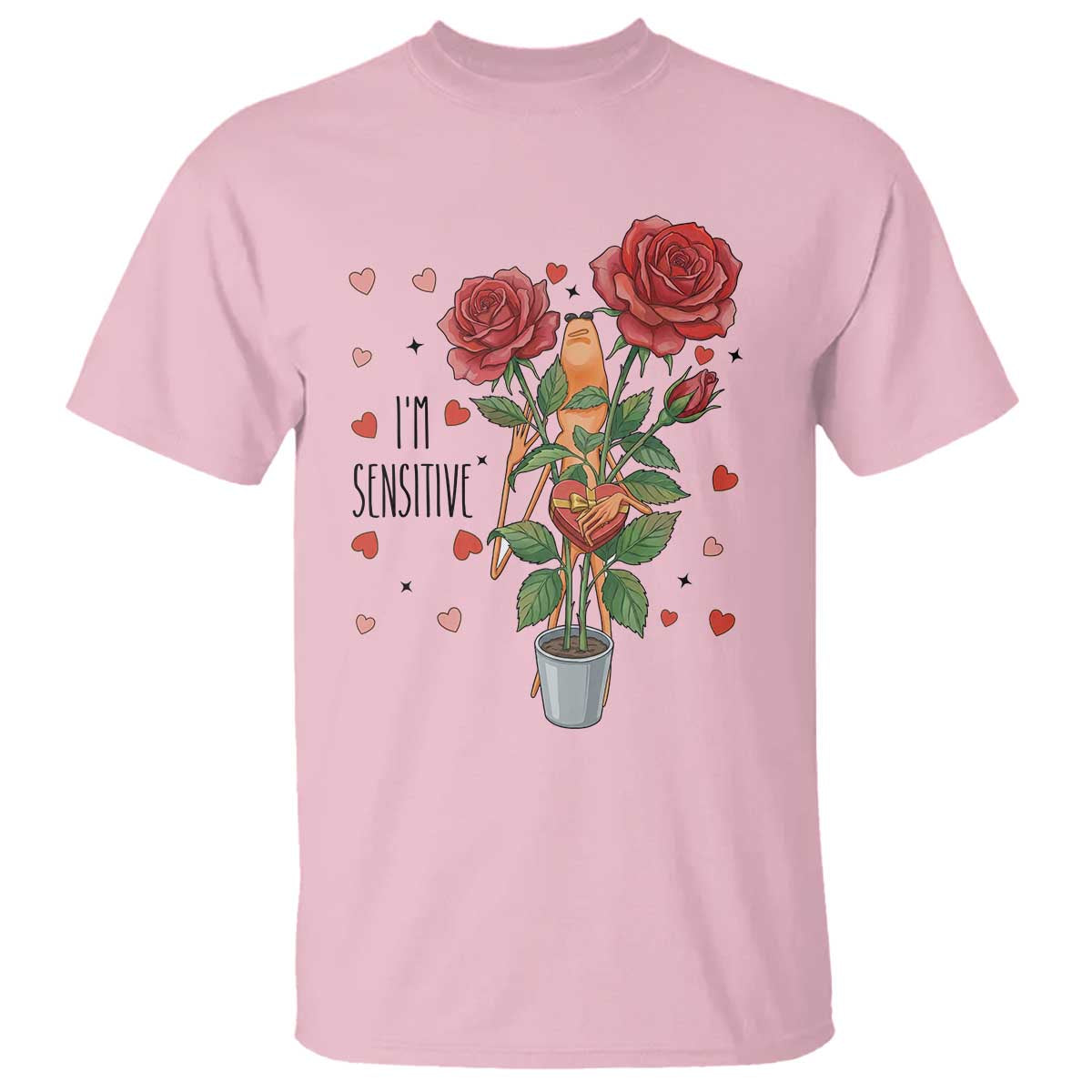 Marcus The Worm Valentine Meme T Shirt I Am Senstive - Wonder Print Shop