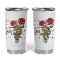 Marcus The Worm Valentine Meme Tumbler Cup I Am Senstive - Wonder Print Shop