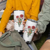 Marcus The Worm Valentine Meme Tumbler Cup I Am Senstive - Wonder Print Shop