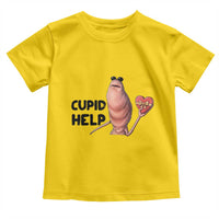 Marcus The Worm Valentine Meme Toddler T Shirt Cupid Help - Wonder Print Shop