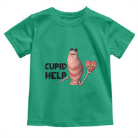 Marcus The Worm Valentine Meme Toddler T Shirt Cupid Help - Wonder Print Shop