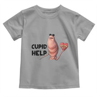 Marcus The Worm Valentine Meme Toddler T Shirt Cupid Help - Wonder Print Shop