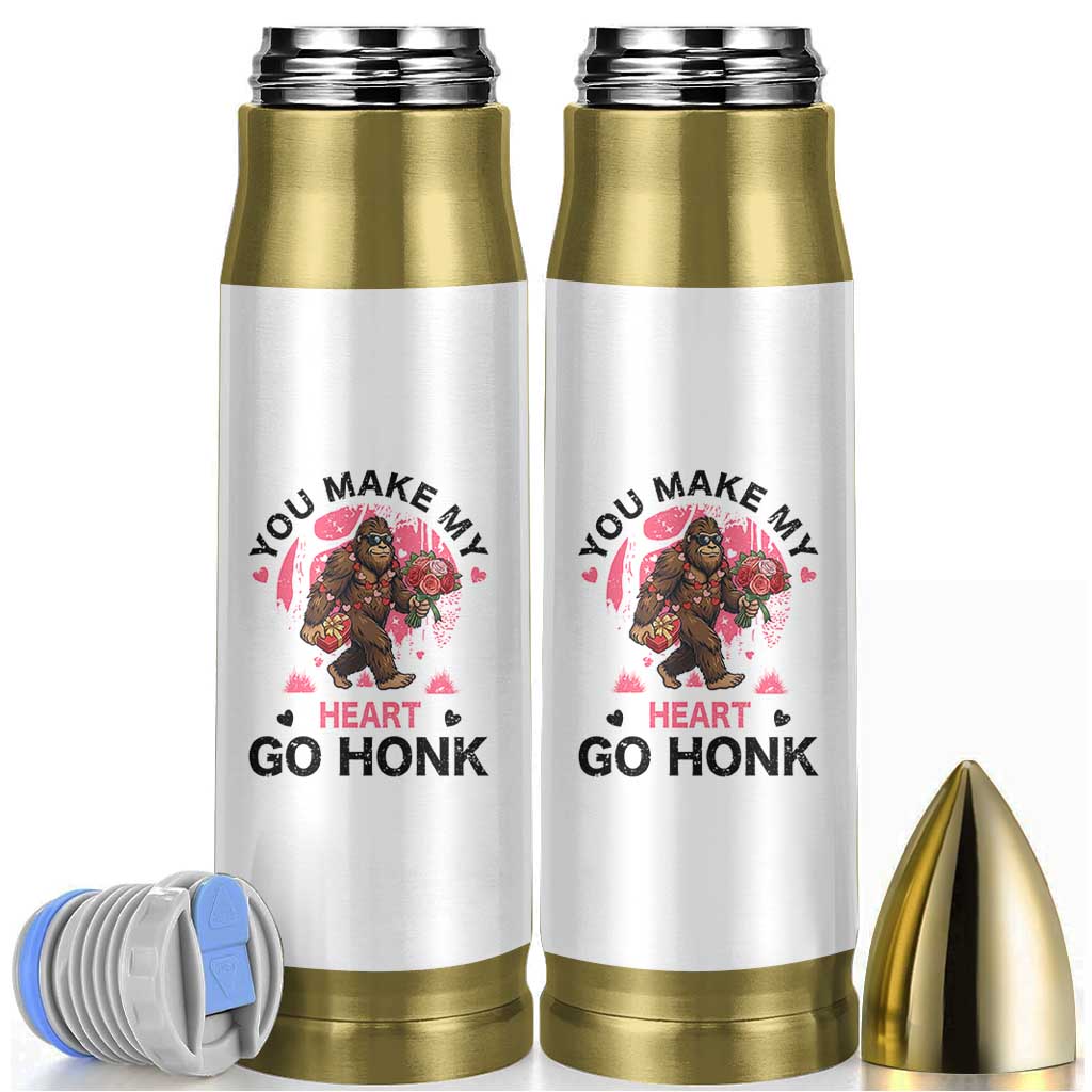 You Make My Heart Go Honk Bullet Tumbler Funny Bigfoot Valentine Meme - Wonder Print Shop