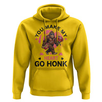 You Make My Heart Go Honk Hoodie Funny Bigfoot Valentine Meme - Wonder Print Shop