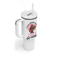 You Make My Heart Go Honk Tumbler With Handle Funny Bigfoot Valentine Meme - undefined