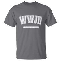 Funny Christian T Shirt WWJD Probably Flip Tables - Wonder Print Shop