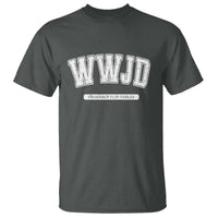 Funny Christian T Shirt WWJD Probably Flip Tables - Wonder Print Shop