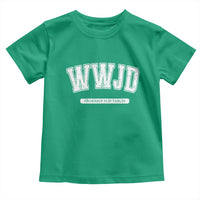 Funny Christian Toddler T Shirt WWJD Probably Flip Tables - Wonder Print Shop
