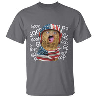 Burnt Peanut Goop T Shirt Patriotic American Flag - Wonder Print Shop