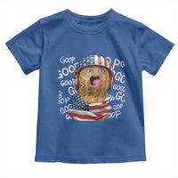 Burnt Peanut Goop Toddler T Shirt Patriotic American Flag - Wonder Print Shop