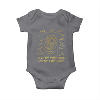 Funny Burnt Peanut Baby Onesie Live by The Goop Die by The Goop - Wonder Print Shop