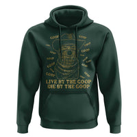 Funny Burnt Peanut Hoodie Live by The Goop Die by The Goop - Wonder Print Shop