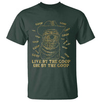 Funny Burnt Peanut T Shirt Live by The Goop Die by The Goop - Wonder Print Shop
