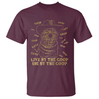 Funny Burnt Peanut T Shirt Live by The Goop Die by The Goop - Wonder Print Shop