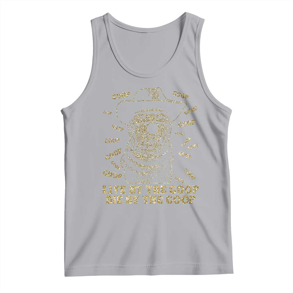 Funny Burnt Peanut Tank Top Live by The Goop Die by The Goop - Wonder Print Shop