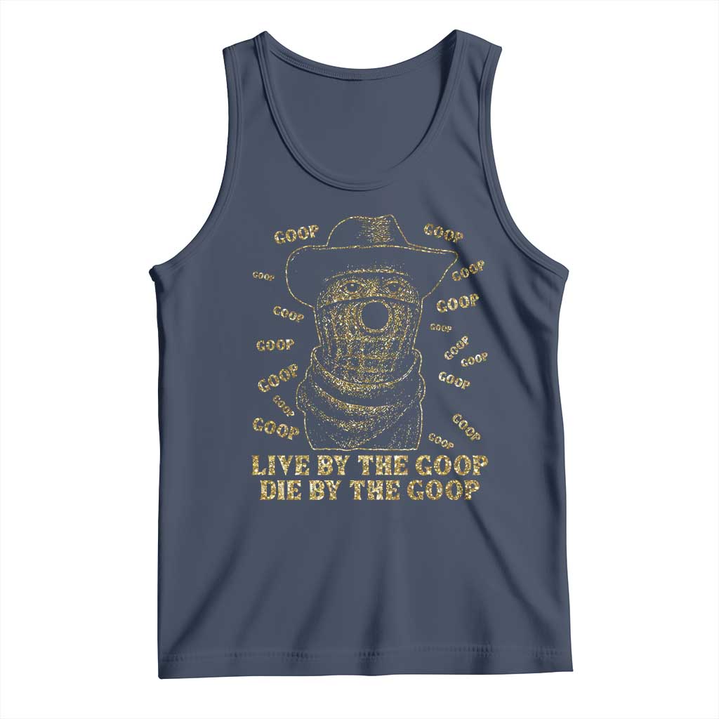 Funny Burnt Peanut Tank Top Live by The Goop Die by The Goop - Wonder Print Shop