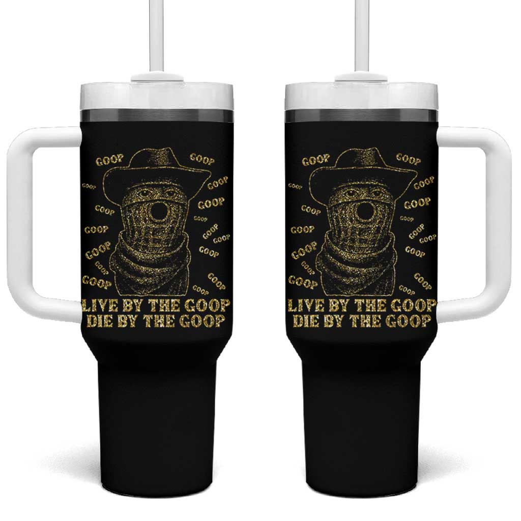 Funny Burnt Peanut Tumbler With Handle Live by The Goop Die by The Goop - Wonder Print Shop