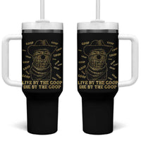 Funny Burnt Peanut Tumbler With Handle Live by The Goop Die by The Goop - Wonder Print Shop
