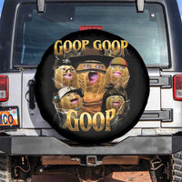 Funny Burnt Peanut Goop Spare Tire Cover Bungulato 90s Bootleg - Wonder Print Shop