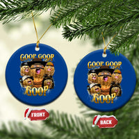Funny Burnt Peanut Goop Ceramic Ornament Bungulato 90s Bootleg - Wonder Print Shop