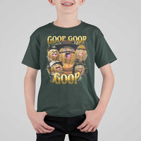 Funny Burnt Peanut Goop T Shirt For Kid Bungulato 90s Bootleg - Wonder Print Shop