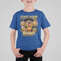 Funny Burnt Peanut Goop T Shirt For Kid Bungulato 90s Bootleg - Wonder Print Shop