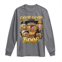 Funny Burnt Peanut Goop Long Sleeve Shirt Bungulato 90s Bootleg - Wonder Print Shop