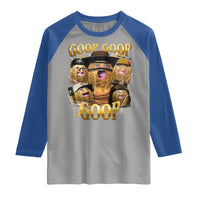 Funny Burnt Peanut Goop Raglan Shirt Bungulato 90s Bootleg - Wonder Print Shop