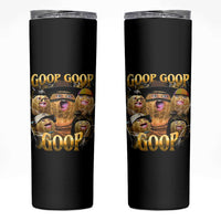 Funny Burnt Peanut Goop Skinny Tumbler Bungulato 90s Bootleg - Wonder Print Shop
