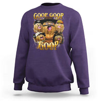 Funny Burnt Peanut Goop Sweatshirt Bungulato 90s Bootleg - Wonder Print Shop