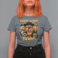 Funny Burnt Peanut Goop T Shirt For Women Bungulato 90s Bootleg - Wonder Print Shop