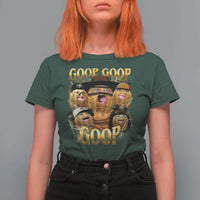 Funny Burnt Peanut Goop T Shirt For Women Bungulato 90s Bootleg - Wonder Print Shop